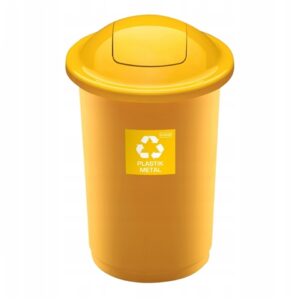 Kosz do segregacji odpadów TOP BIN 50 litrów - Plastik