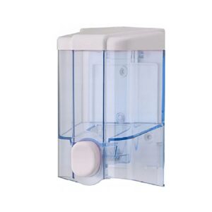 Dozownik TRANSPARENTNY na mydło w płynie  500ml ABS