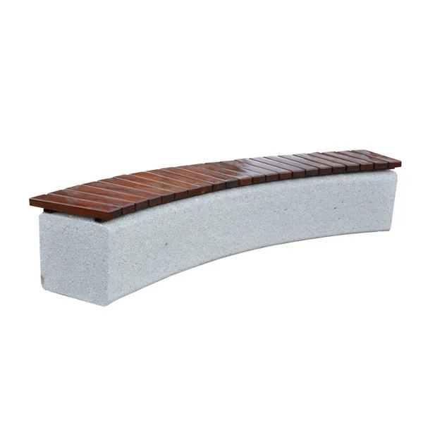 Ławka betonowa łukowa 230×45 - parkowa, uliczna
