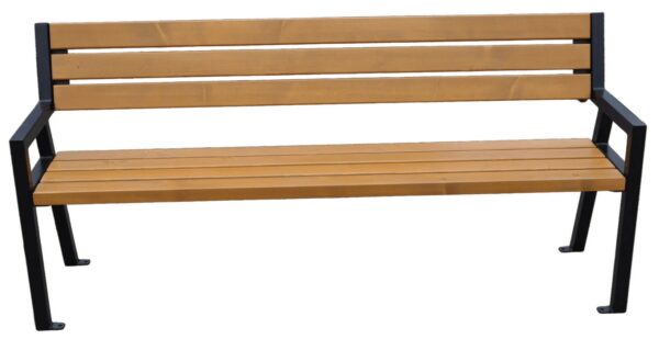 Ławka parkowa ogrodowa 180 cm RAENA - obrazek 2