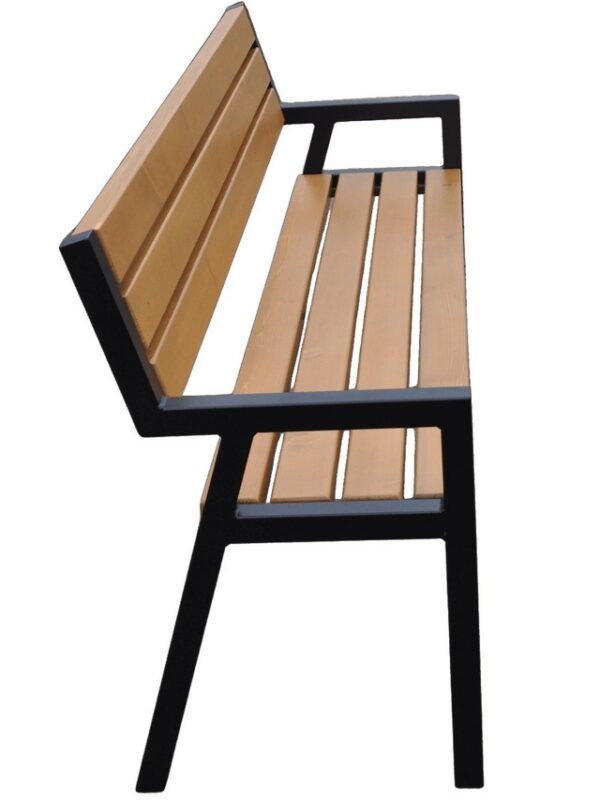 Ławka parkowa ogrodowa 180 cm RAENA - obrazek 3