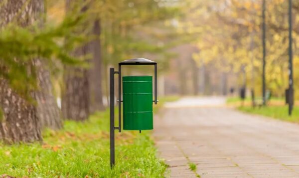 KOSZ na śmieci ULICZNY PARKOWY TOT 30 litrów - obrazek 4