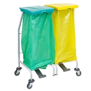 Stojak na worki do segregacji odpadów TIBI2 (2 x 70–120 l)