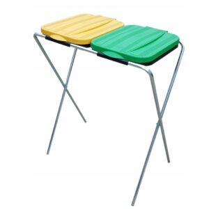 Stojak na worki do segregacji śmieci 2x120L |