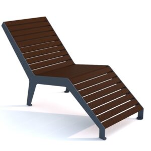 Leżak wypoczynkowy, ogrodowy parkowy TEBI