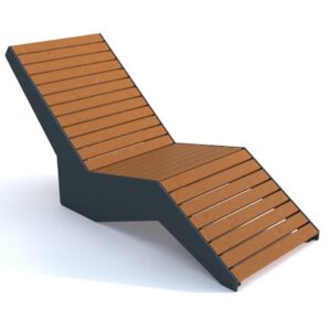 Leżak wypoczynkowy, ogrodowy parkowy ODY