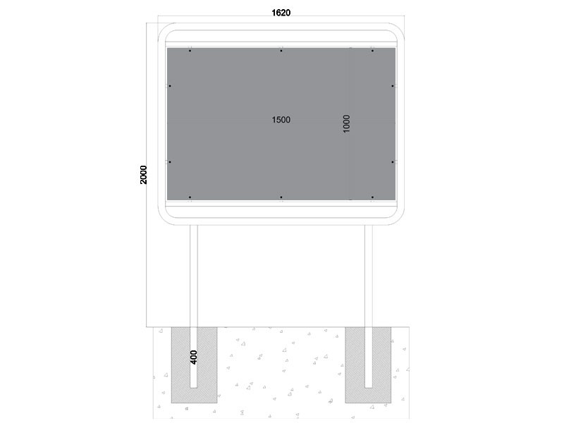 Tablica informacyjna HANA 2 - obrazek 2