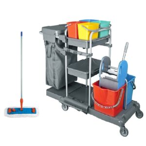 ZESTAW SERWISOWY wózek do sprzątania TINO + mop 40cm