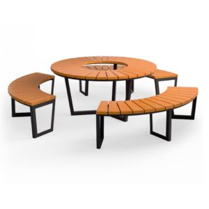 Zestaw mebli ogrodowy parkowy AMA 2