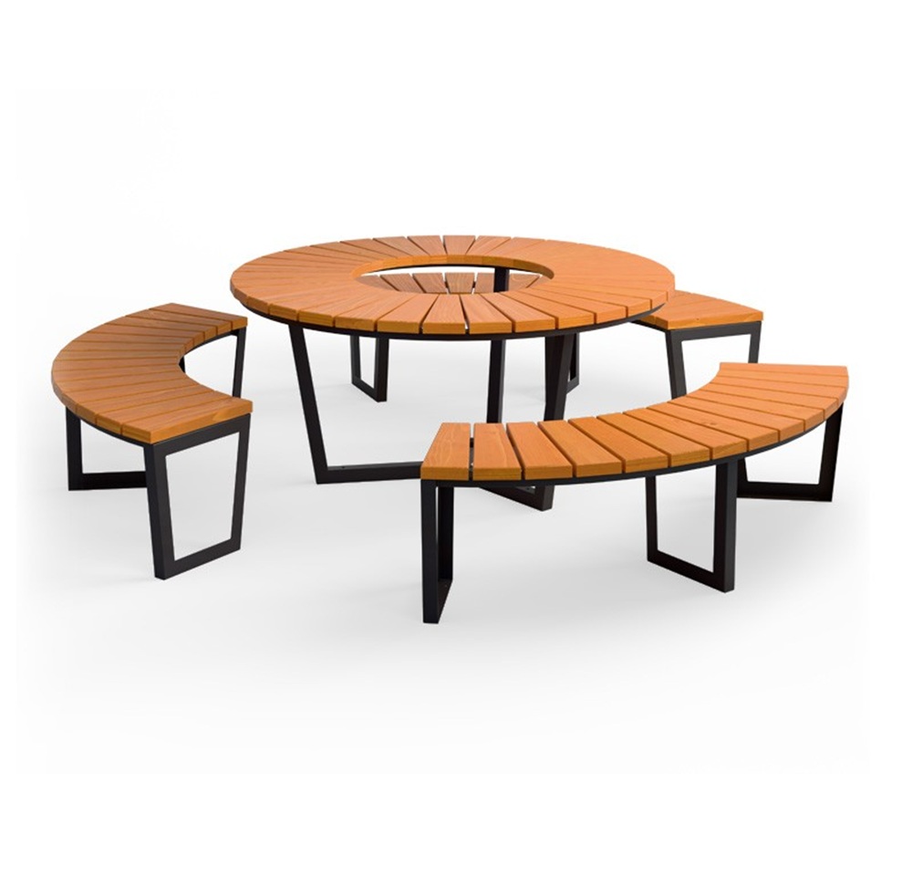 Zestaw mebli ogrodowy parkowy AMA 2