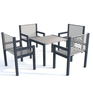 Zestaw mebli ogrodowy parkowy TULI 1 DUO