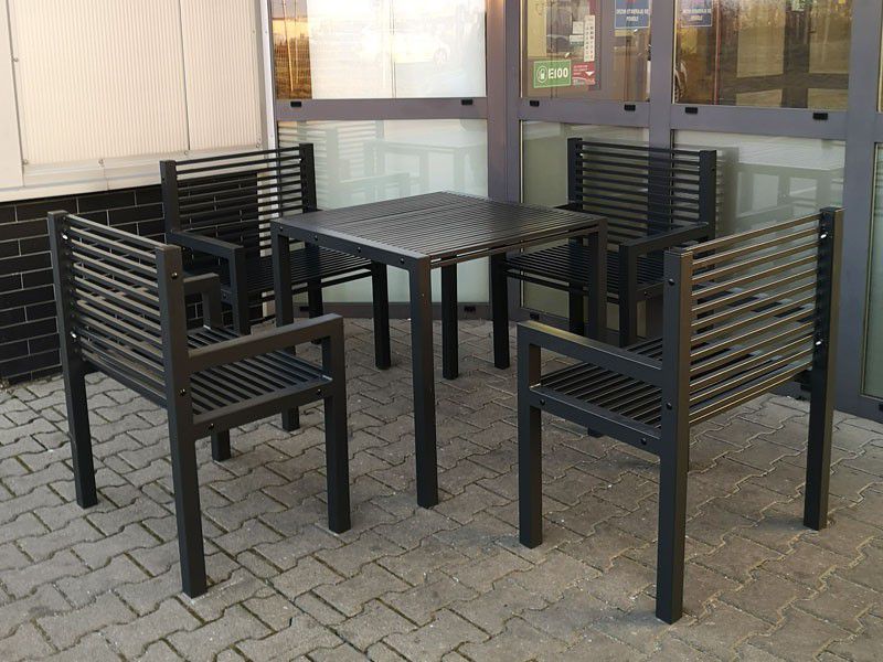 Zestaw mebli ogrodowy parkowy TULI 1 - obrazek 2