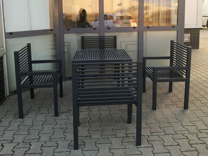 Zestaw mebli ogrodowy parkowy TULI 1 - obrazek 3