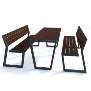 Zestaw mebli ogrodowy parkowy ENKA