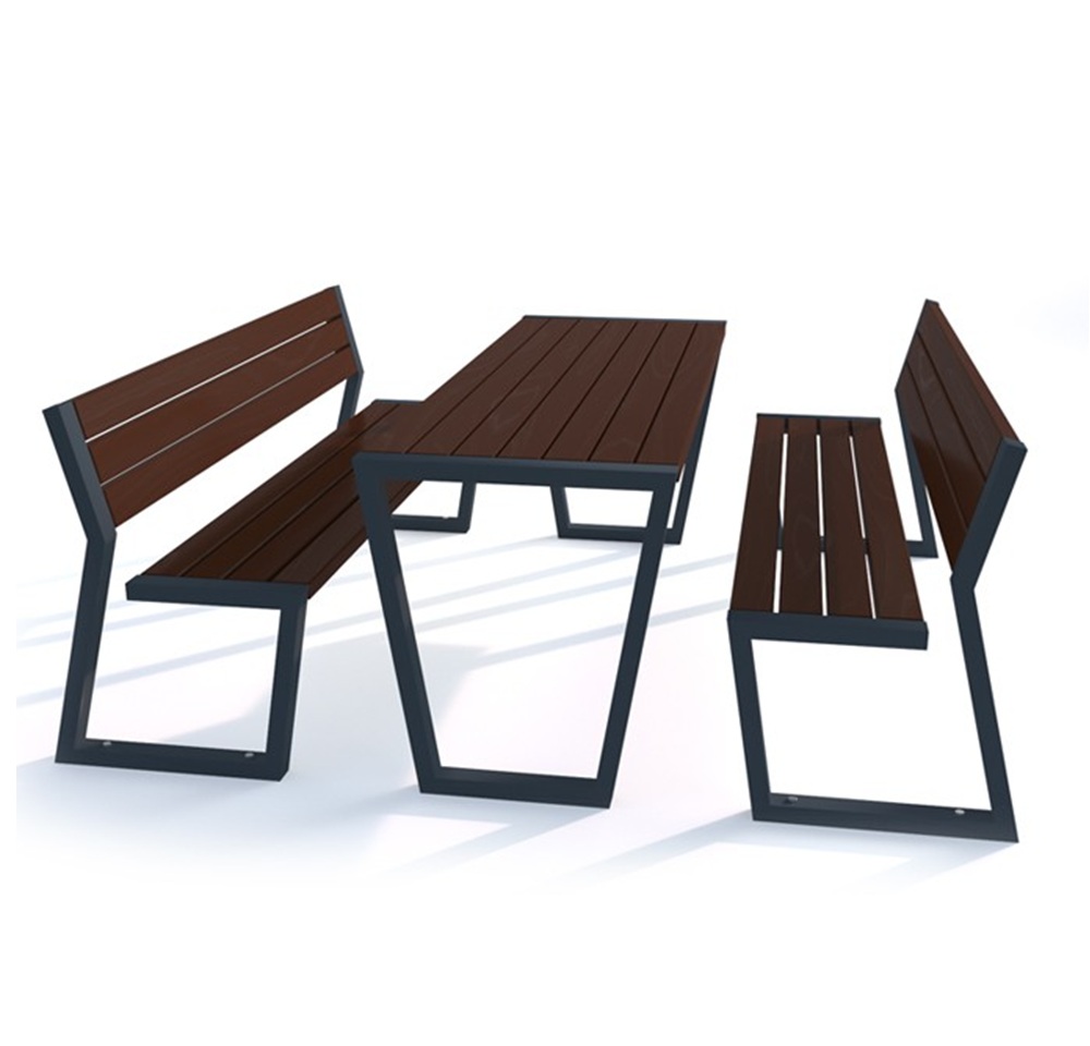 Zestaw mebli ogrodowy parkowy ENKA