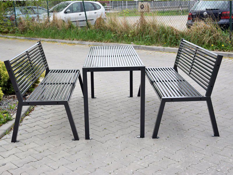 Zestaw mebli ogrodowy parkowy ARY - obrazek 3