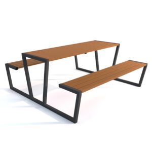 Zestaw mebli ogrodowy parkowy ORTI 19