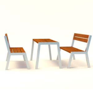 Zestaw mebli ogrodowy parkowy ORTI 13