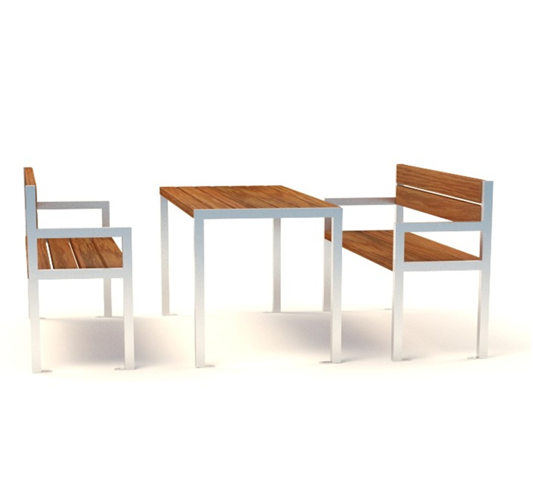 Zestaw mebli ogrodowy parkowy ORTI 23