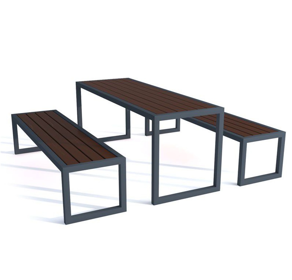 Zestaw mebli ogrodowy parkowy Sortbi 40