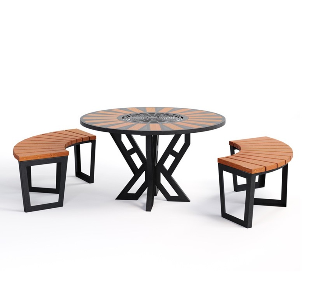 Zestaw mebli ogrodowy parkowy AMA 3