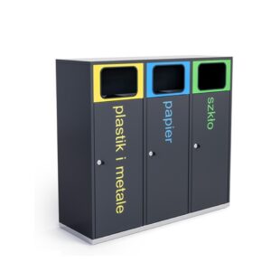 Stacja Segregacji Odpadów Eti 3x80l