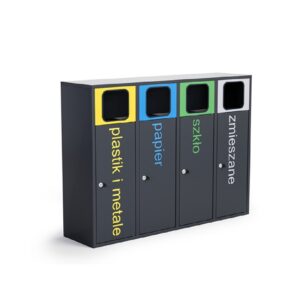 Stacja Segregacji Odpadów Eti 4x40l