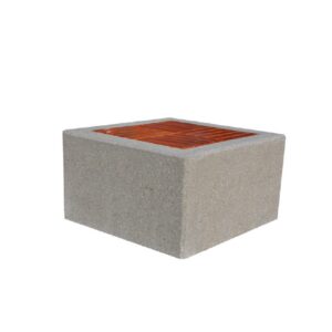 Ławka betonowa 100×100 wys. 60