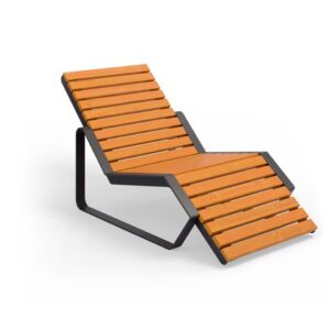 Leżak wypoczynkowy, ogrodowy parkowy OKS 3