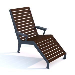 Leżak wypoczynkowy, ogrodowy parkowy FILO 2A