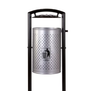 KOSZ parkowy 60 litrów na śmieci - uliczny, osiedlowy