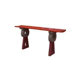 Ławka z drewnianym siedziskiem UMIT