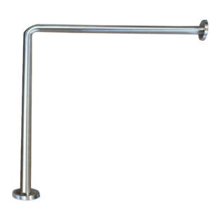 Poręcz w kształcie litery L, stal nierdzewna