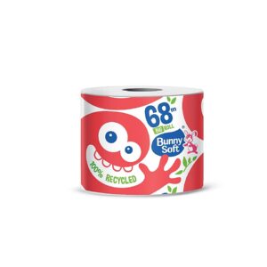 Papier toaletowy BUNNY SOFT- 1 szt 68 metrów