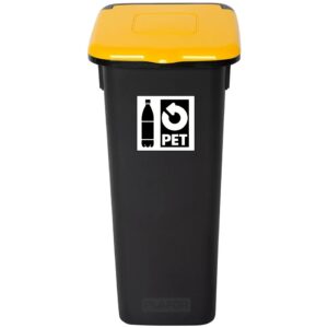 Uniwersalny Kosz FLAP BIN 72L do segregacji odpadów PET BUTELKI ZWROTNE