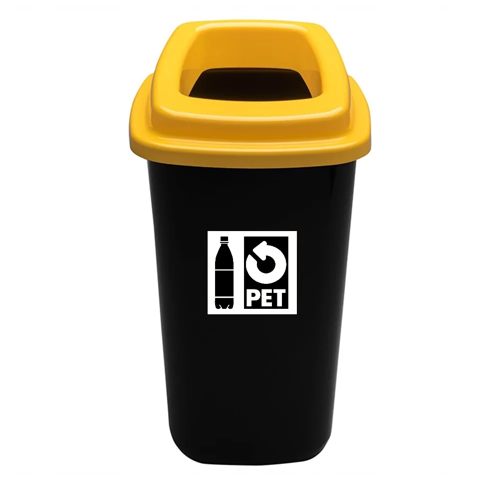 Kosz SORTBIN pojemnik do segregacji odpadów 45L | PET BUTELKI ZWROTNE