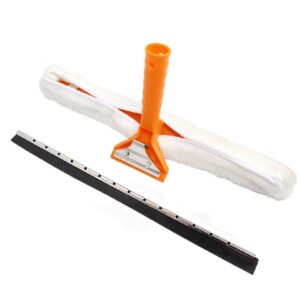 COMBO 2w1 myjka do szyb i  ściągaczka 45cm + nakładka baranek