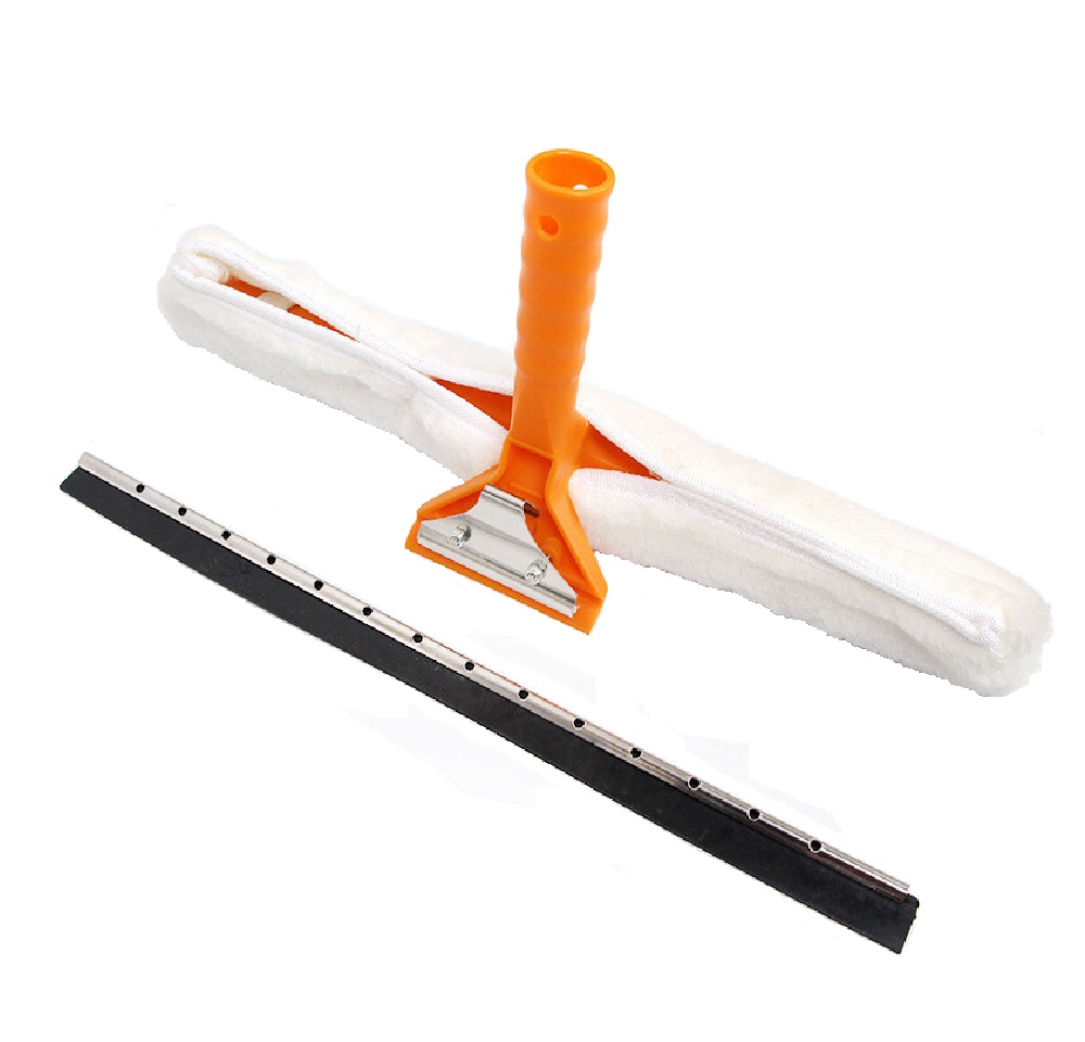 COMBO 2w1 myjka do szyb i ściągaczka 45cm + nakładka baranek