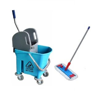 ZESTAW do sprzątania: WÓZEK NERO 20l + MOP speedy 40cm